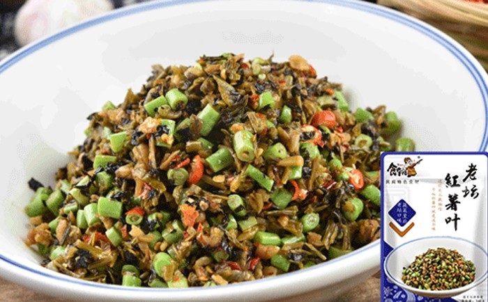 時(shí)光(guāng)與匠(jiàng)心打造的(de)味道(dào)——老(lǎo)壇紅(hóng)薯葉
