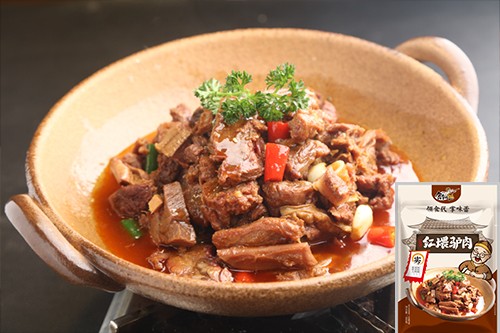紅(hóng)煨驢肉